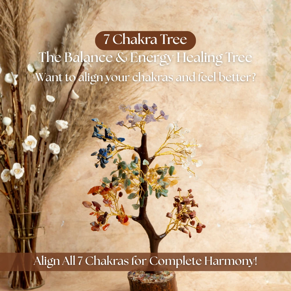 7 Chakra Crystal Tree
